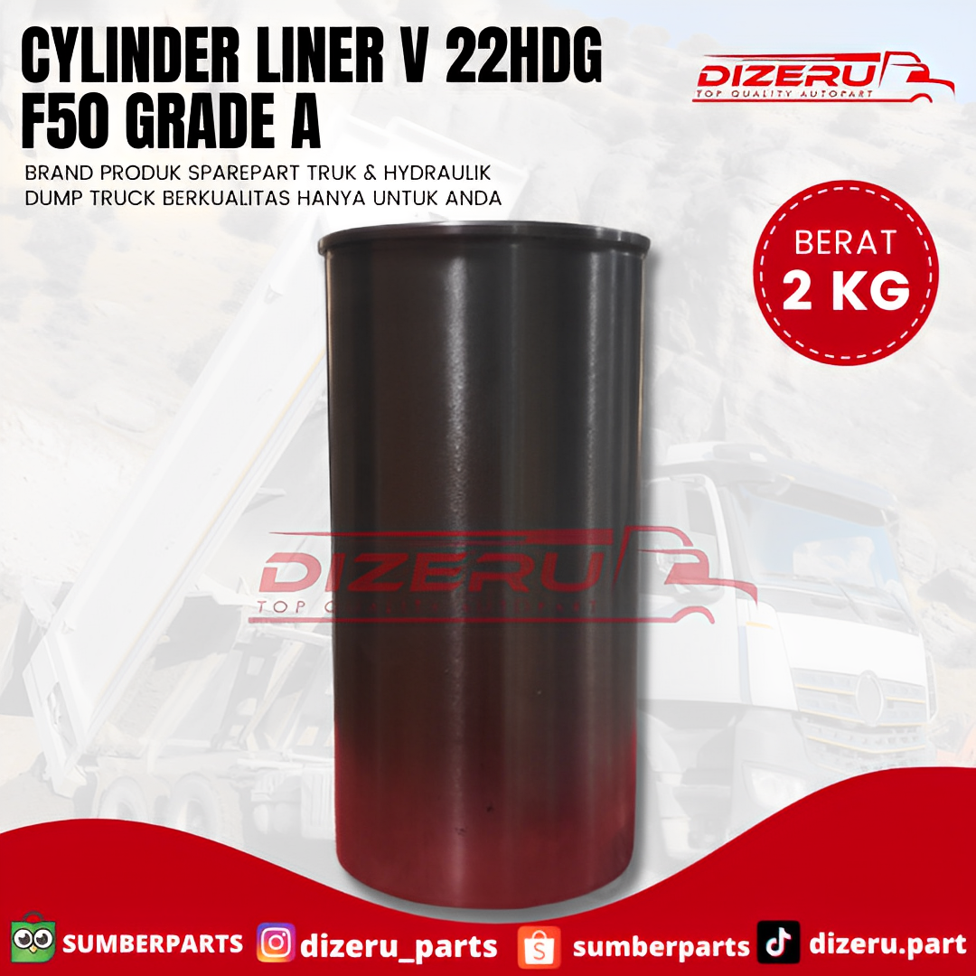 Cylinder Liner V 22HDG F50 Grade A